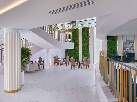 Санаторий «Плаза» г. Кисловодск. Холл